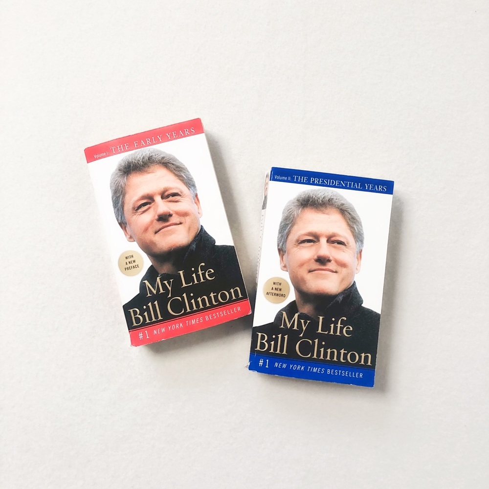 5/$18 Paperback Set My Life Bill Clinton The Early Years The Presidential Years